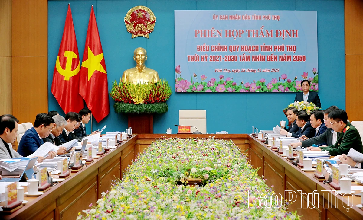 Thẩm định điều chỉnh Quy hoạch tỉnh Phú Thọ: Thiết kế không gian phát triển mới sau sáp nhập