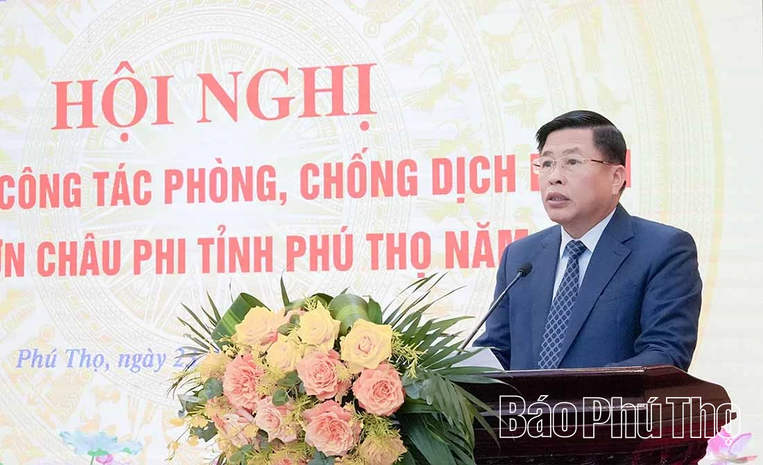 Tổng kết công tác phòng, chống dịch tả lợn châu Phi