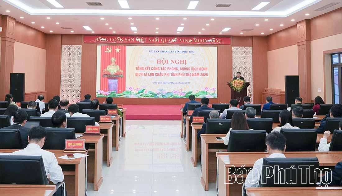 Tổng kết công tác phòng, chống dịch tả lợn châu Phi