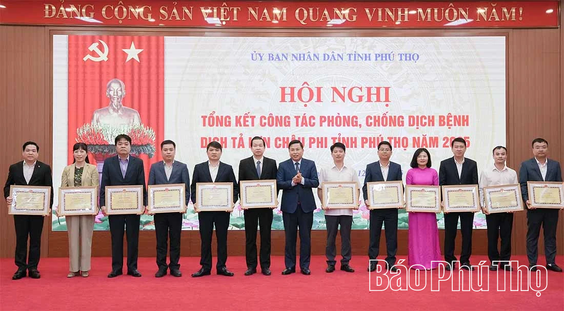 Tổng kết công tác phòng, chống dịch tả lợn châu Phi