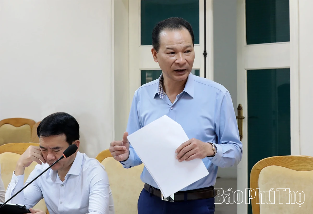 Ban Kinh tế - Ngân sách HĐND tỉnh thẩm tra các Dự thảo Nghị quyết thuộc lĩnh vực Nông nghiệp và Môi trường