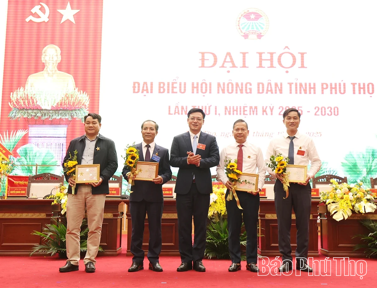Đại hội đại biểu Hội Nông dân tỉnh Phú Thọ lần thứ I, nhiệm kỳ 2025-2030
