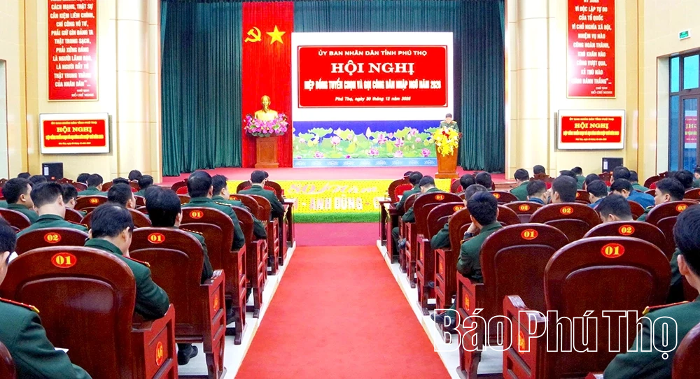 Hiệp đồng tuyển chọn gọi công dân nhập ngũ năm 2026