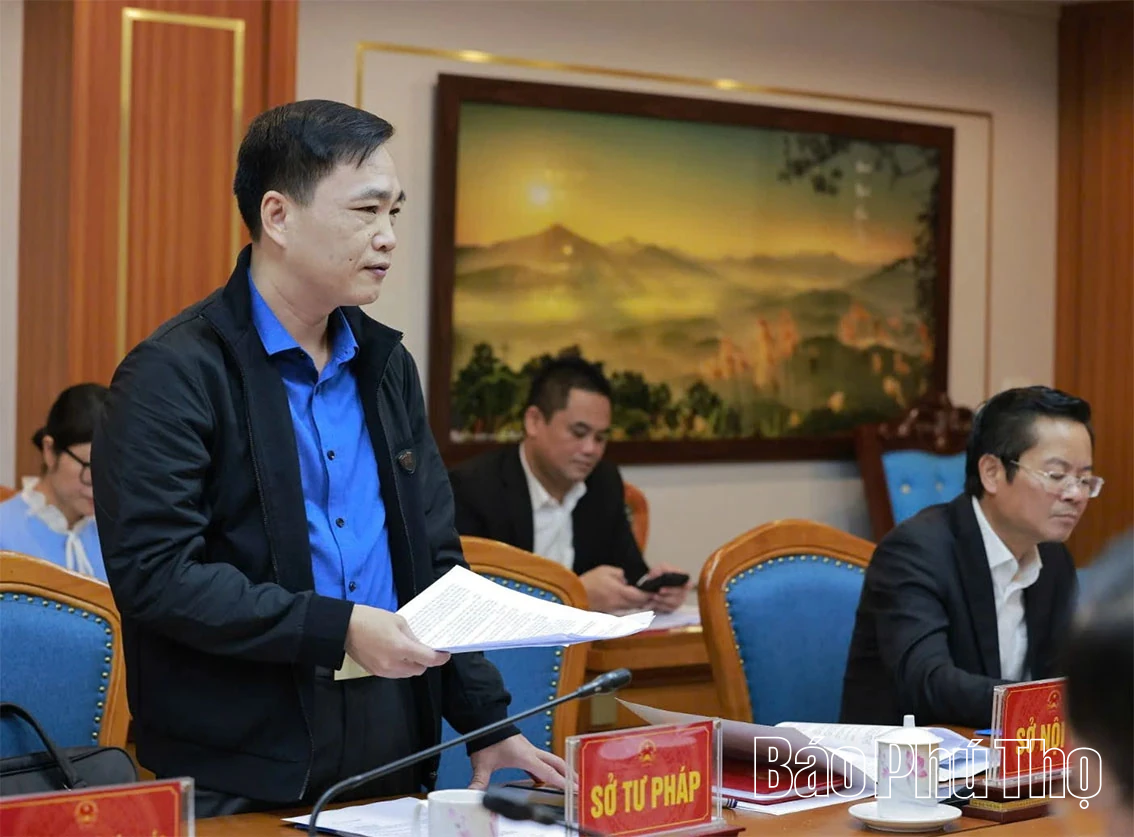 Phó Chủ tịch UBND tỉnh Nguyễn Khắc Hiếu làm việc với Sở Giáo dục và Đào tạo và Trường Đại học Hùng Vương