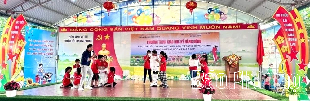 Trường Tiểu học Minh Phương đổi mới phương pháp dạy học