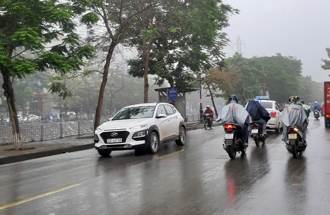 Thời tiết ngày 4/1: Bắc Bộ rét đậm, rét hại, biển động mạnh