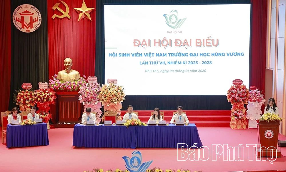 Đại hội đại biểu Hội Sinh viên Trường Đại học Hùng Vương lần thứ VII