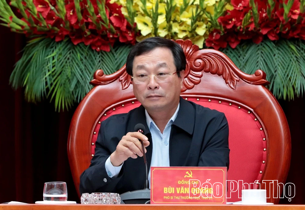 Ban Thường vụ Tỉnh ủy cho ý kiến về các dự án trọng điểm và điều hành ngân sách