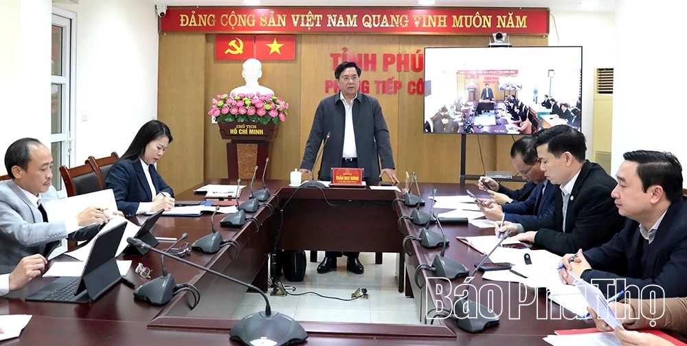 Chủ tịch UBND tỉnh Trần Duy Đông tiếp công dân tháng 1