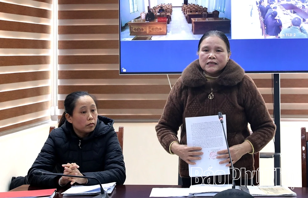 Chủ tịch UBND tỉnh Trần Duy Đông tiếp công dân tháng 1