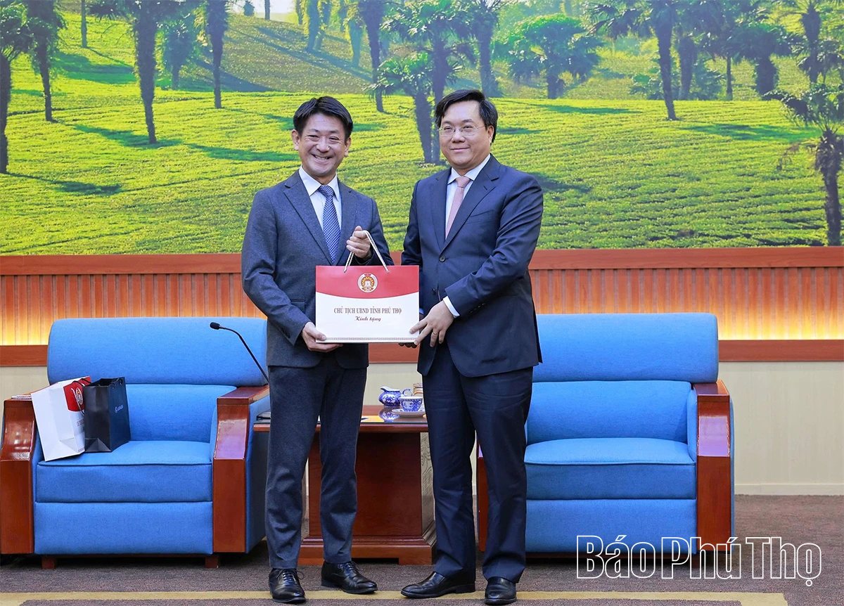 Chủ tịch UBND tỉnh Trần Duy Đông tiếp và làm việc với lãnh đạo Công ty Ô tô Toyota Việt Nam