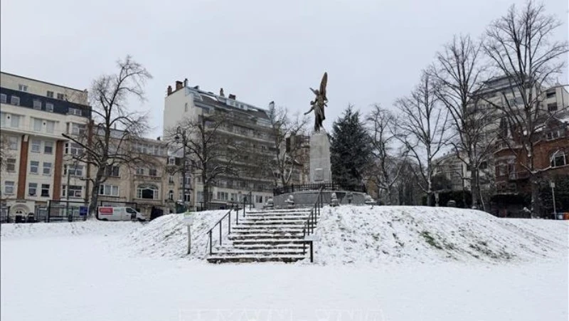 Châu Âu chật vật trong băng tuyết, ít nhất 8 người thiệt mạng