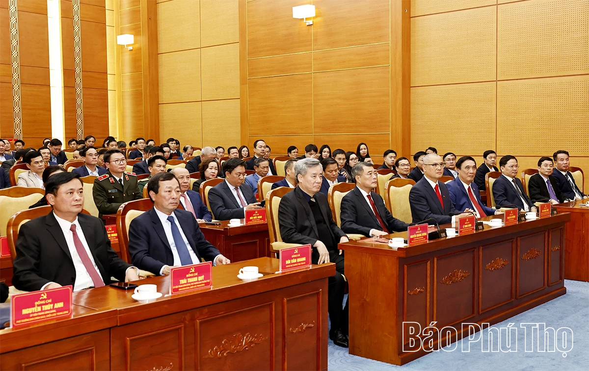 Đồng chí Phạm Đại Dương giữ chức Bí thư Tỉnh ủy Phú Thọ nhiệm kỳ 2025-2030