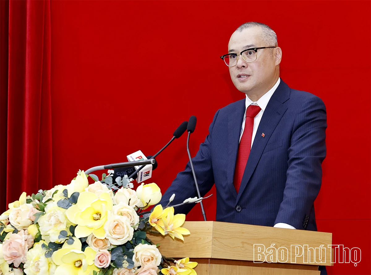 Đồng chí Phạm Đại Dương giữ chức Bí thư Tỉnh ủy Phú Thọ nhiệm kỳ 2025-2030