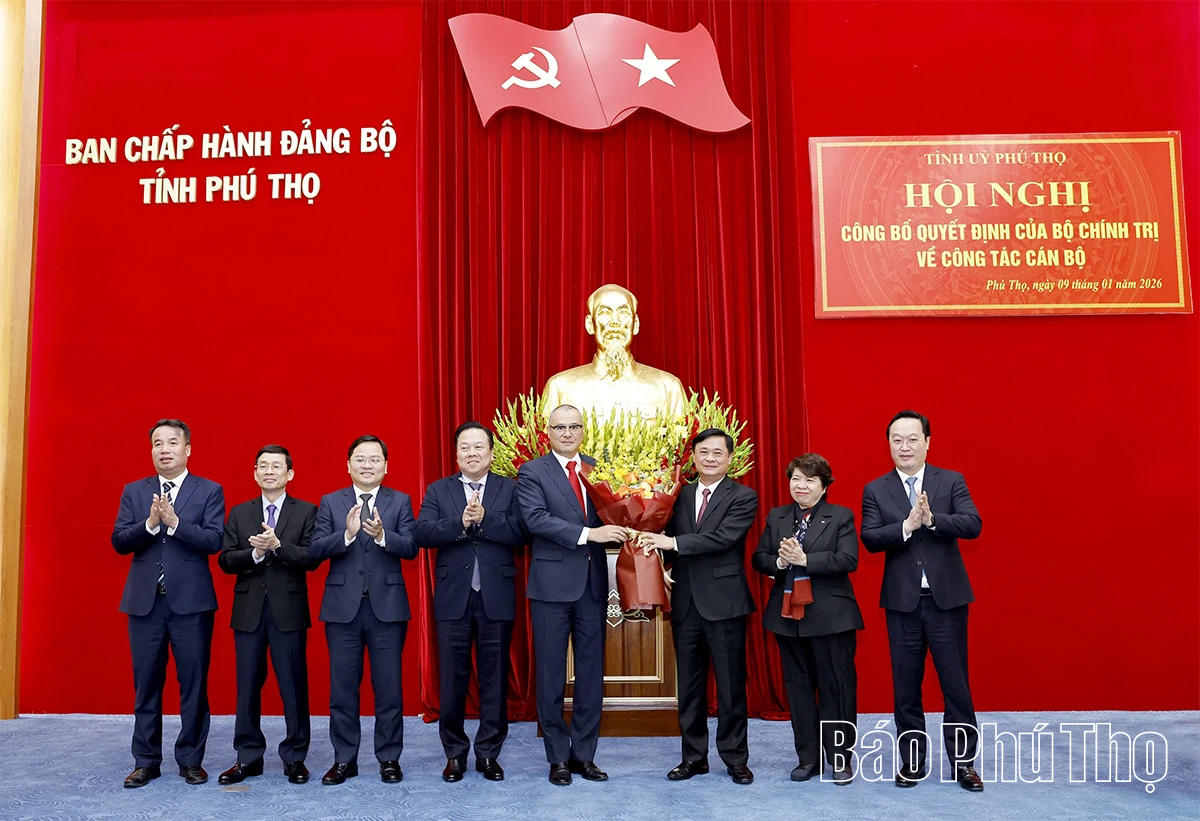 Đồng chí Phạm Đại Dương giữ chức Bí thư Tỉnh ủy Phú Thọ nhiệm kỳ 2025-2030