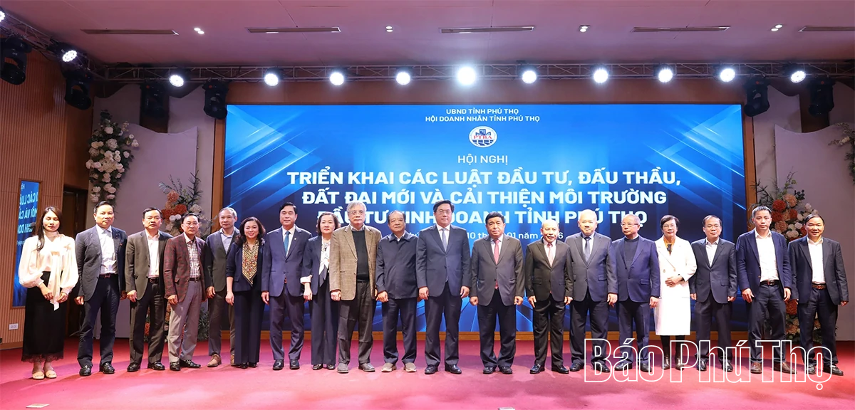 Triển khai các luật mới về đầu tư, đấu thầu, đất đai và cải thiện môi trường đầu tư kinh doanh