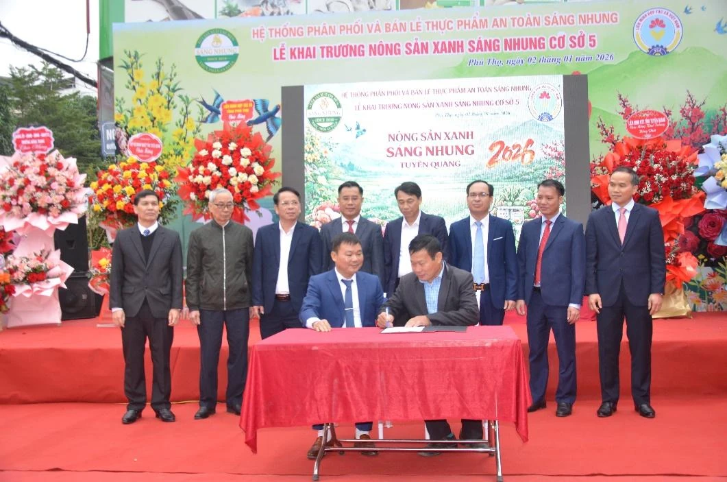 Trung tâm Nông sản xanh Sáng Nhung: Cung cấp hàng OCOP chất lượng cao