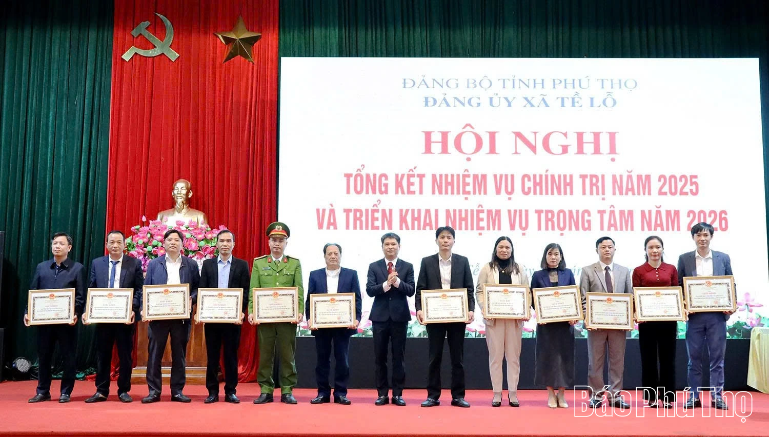 Xã Tề Lỗ phấn đấu giảm tỷ lệ hộ nghèo đa chiều dưới 0,22%