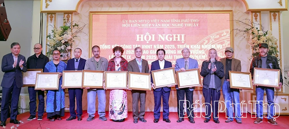 Tổng kết và trao giải thưởng Văn học Nghệ thuật năm 2025