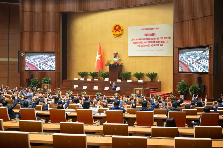 Thông qua danh sách 122 người được giới thiệu ứng cử Đại biểu Quốc hội chuyên trách ở Trung ương