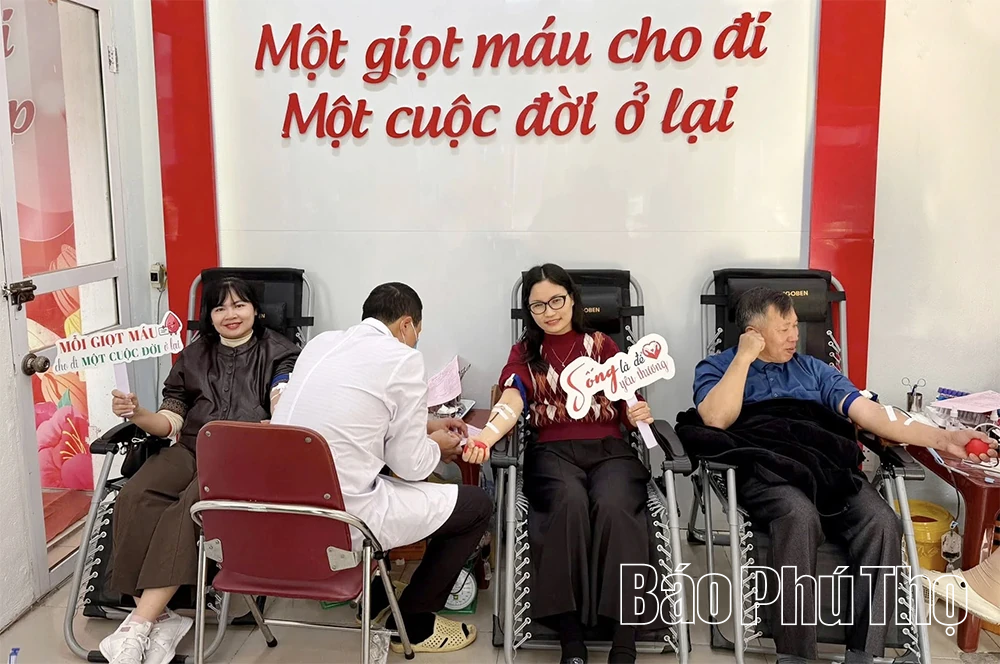 Lan tỏa phong trào hiến máu tình nguyện