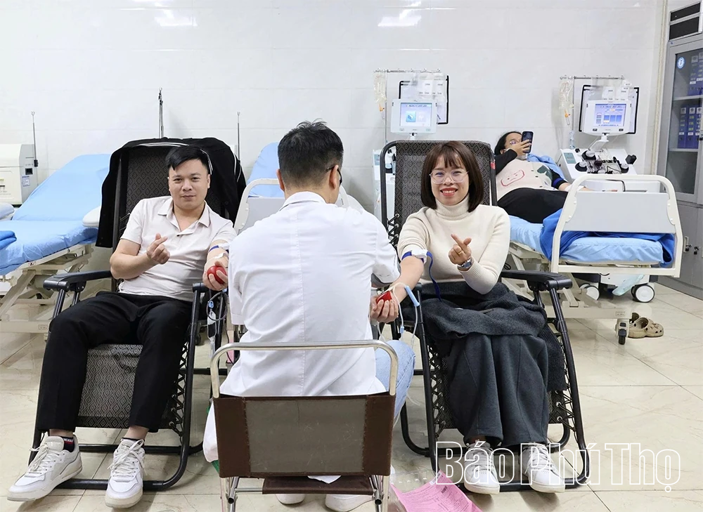 Lan tỏa phong trào hiến máu tình nguyện