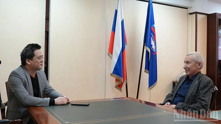 Đảng Nước Nga Thống nhất đánh giá cao vai trò lãnh đạo của Đảng Cộng sản Việt Nam