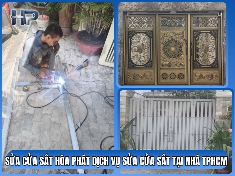 Sửa Cửa Sắt Hòa Phát - Địa chỉ Sửa Cửa Sắt, Cửa Kéo Tại TPHCM