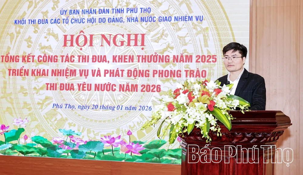 Khối thi đua các tổ chức hội do Đảng, Nhà nước giao nhiệm vụ triển khai công tác năm 2026