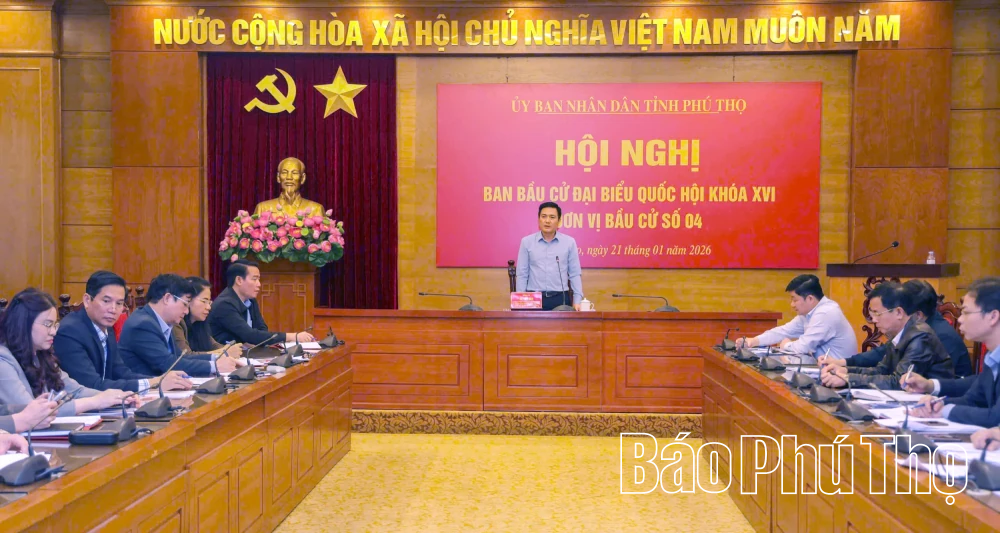 Hội nghị Ban bầu cử đại biểu Quốc hội khóa XVI - Đơn vị bầu cử số 4