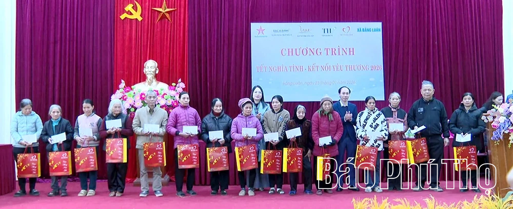 Tổ chức chương trình “Tết nghĩa tình - Kết nối yêu thương”