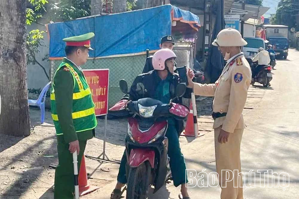 Công an xã Mường Động bám địa bàn, giữ vững an ninh trật tự