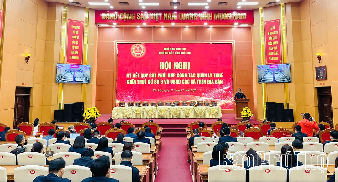 Ký kết quy chế phối hợp công tác quản lý thuế