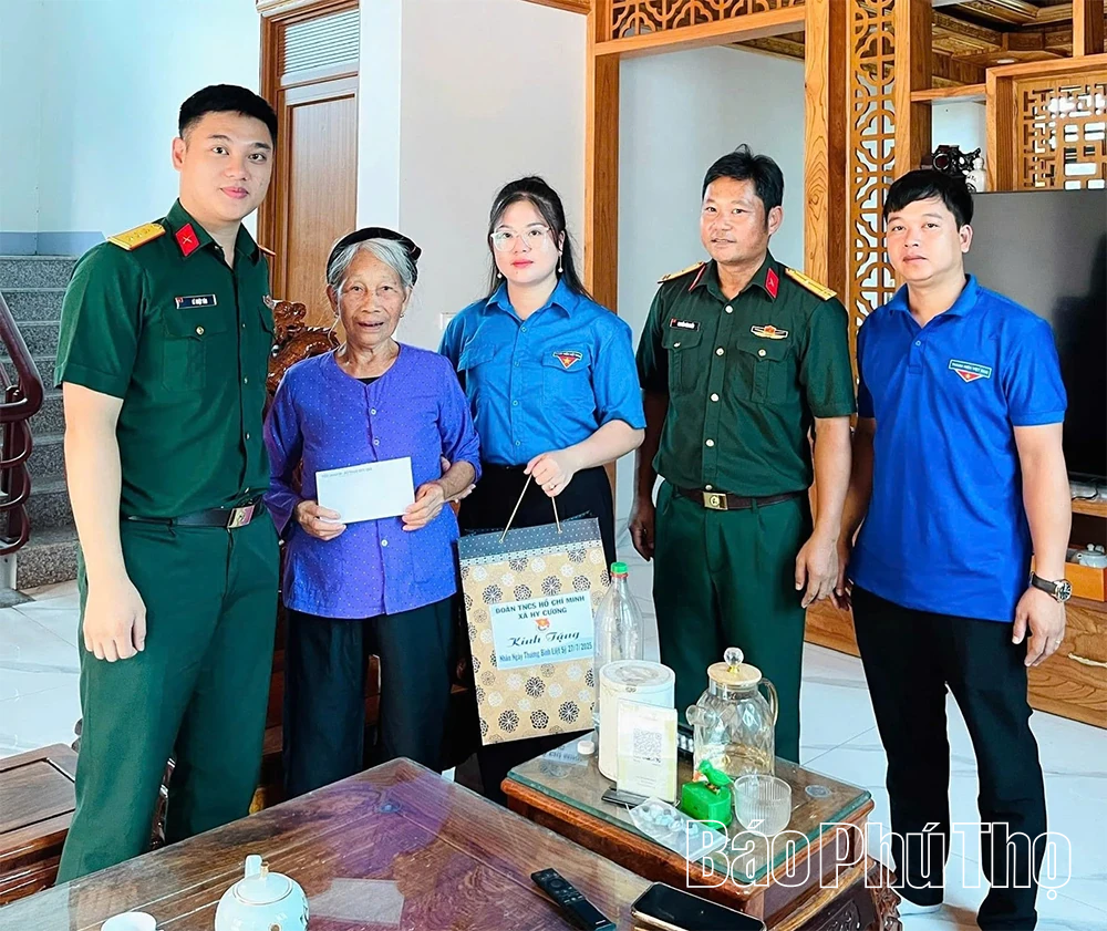 Tuổi trẻ xã Hy Cương tiên phong trong kỷ nguyên vươn mình