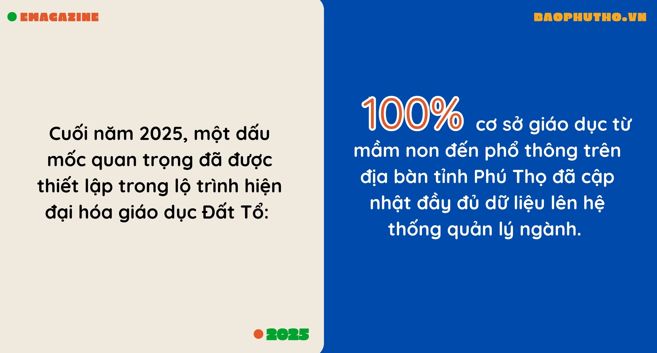 Giáo dục Phú Thọ bước vào thời kỳ số - Kỳ I: Xây dựng dữ liệu toàn ngành - Nỗ lực từ thực tiễn