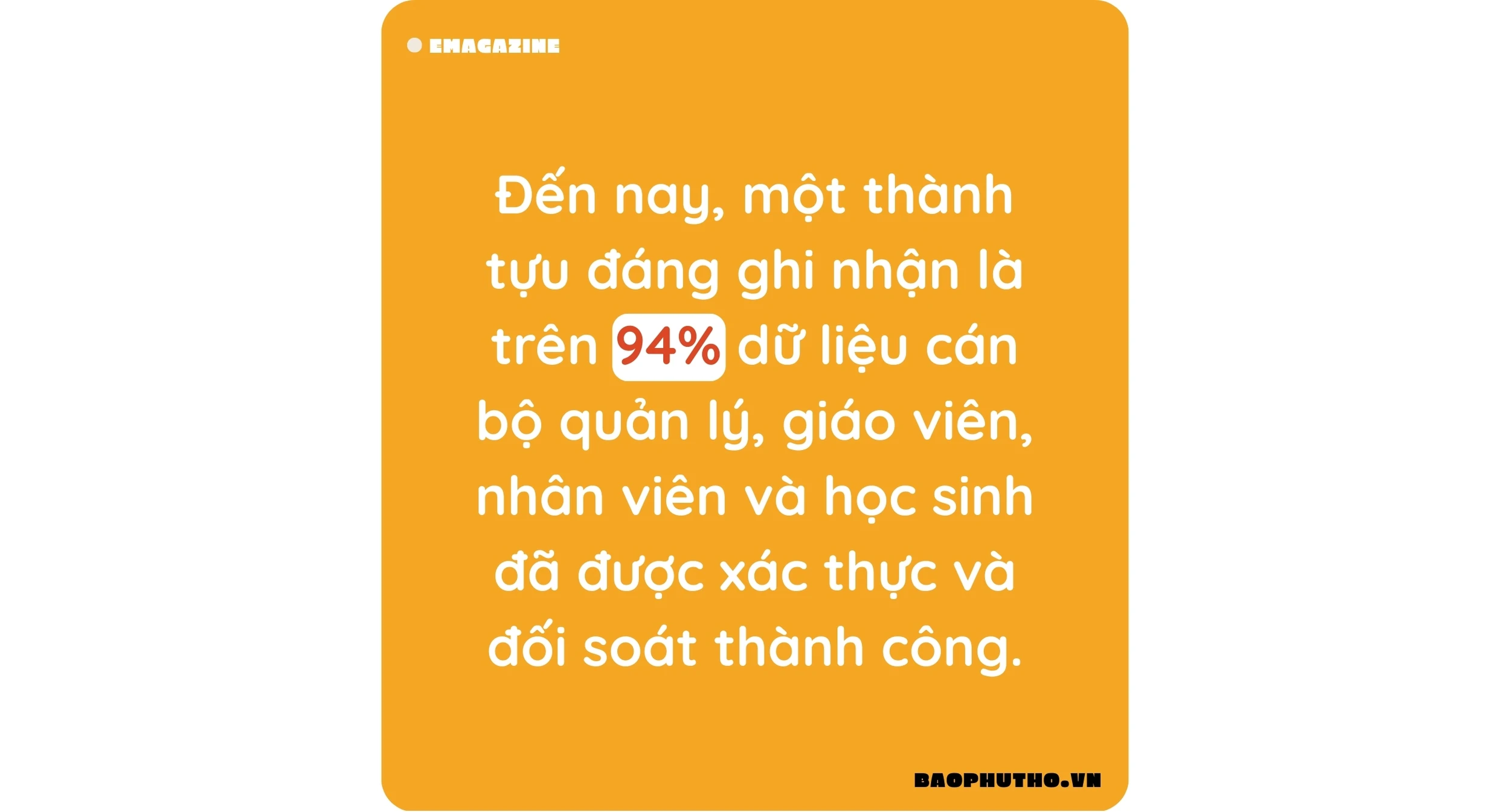 Giáo dục Phú Thọ bước vào thời kỳ số - Kỳ I: Xây dựng dữ liệu toàn ngành - Nỗ lực từ thực tiễn