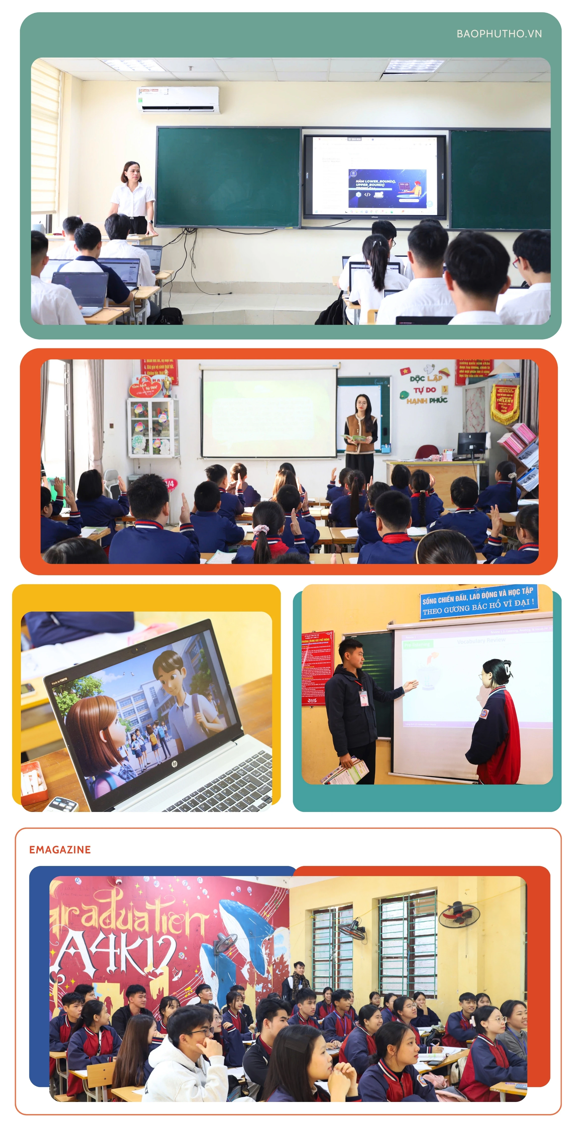 Giáo dục Phú Thọ bước vào thời kỳ số - Kỳ II: Các nền tảng số đồng hành cùng nhà trường