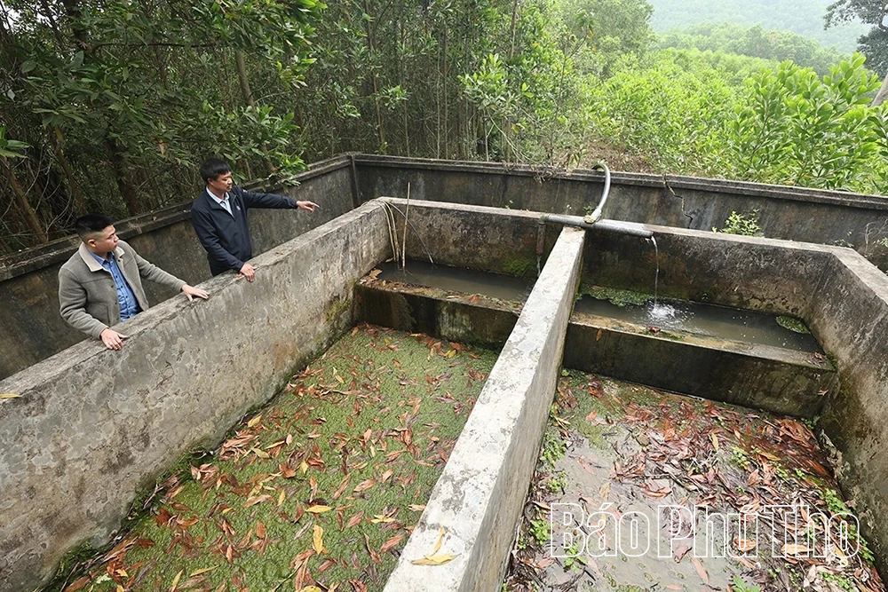 Cấp thiết xây dựng các công trình nước sạch tại xã Dũng Tiến