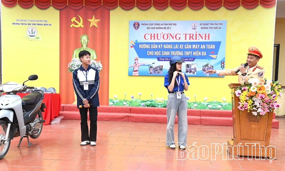 15.421 học sinh vi phạm Luật Giao thông đường bộ bị lập biên bản