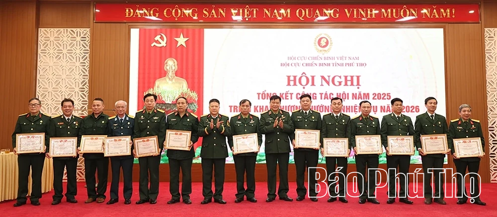 Hội Cựu chiến binh tỉnh triển khai nhiệm vụ năm 2026