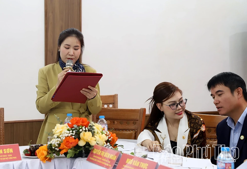 Hội doanh nhân trẻ tỉnh Phú Thọ: Chủ động, kết nối, cùng doanh nghiệp khu vực vươn tầm phát triển