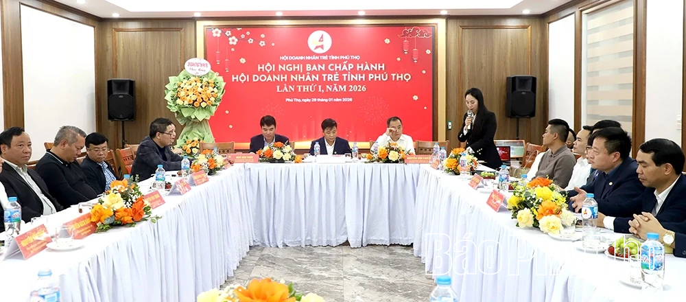 Hội doanh nhân trẻ tỉnh Phú Thọ: Chủ động, kết nối, cùng doanh nghiệp khu vực vươn tầm phát triển