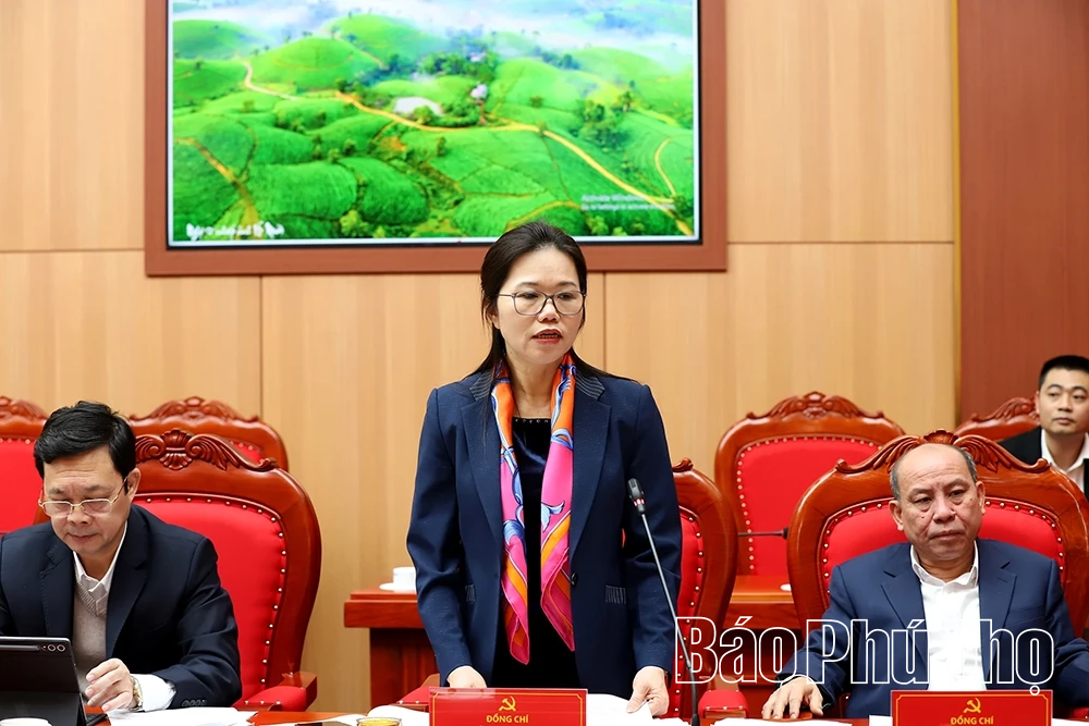 Ban Thường vụ Tỉnh ủy nghe báo cáo công tác bầu cử và các nghị quyết, đề án phát triển kinh tế - xã hội chiến lược