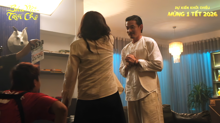 Hé lộ hậu trường phim Tết “Báu vật trời cho”