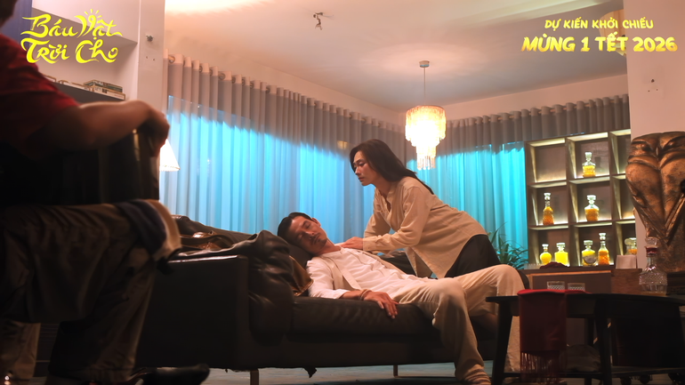 Hé lộ hậu trường phim Tết “Báu vật trời cho”