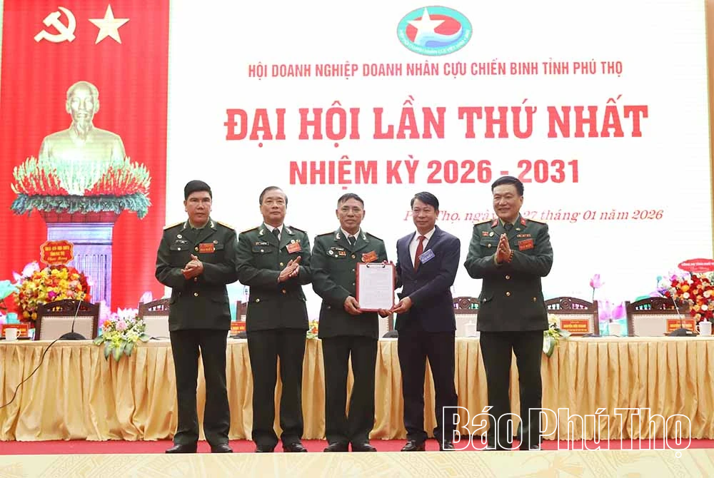 Đại hội Hội Doanh nghiệp doanh nhân Cựu chiến binh tỉnh lần thứ Nhất, nhiệm kỳ 2026-2031