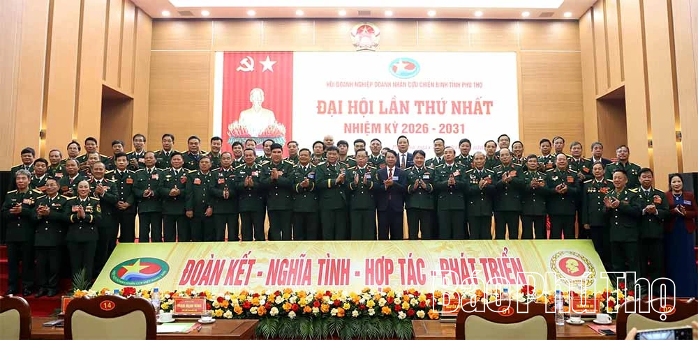 Đại hội Hội Doanh nghiệp doanh nhân Cựu chiến binh tỉnh lần thứ Nhất, nhiệm kỳ 2026-2031