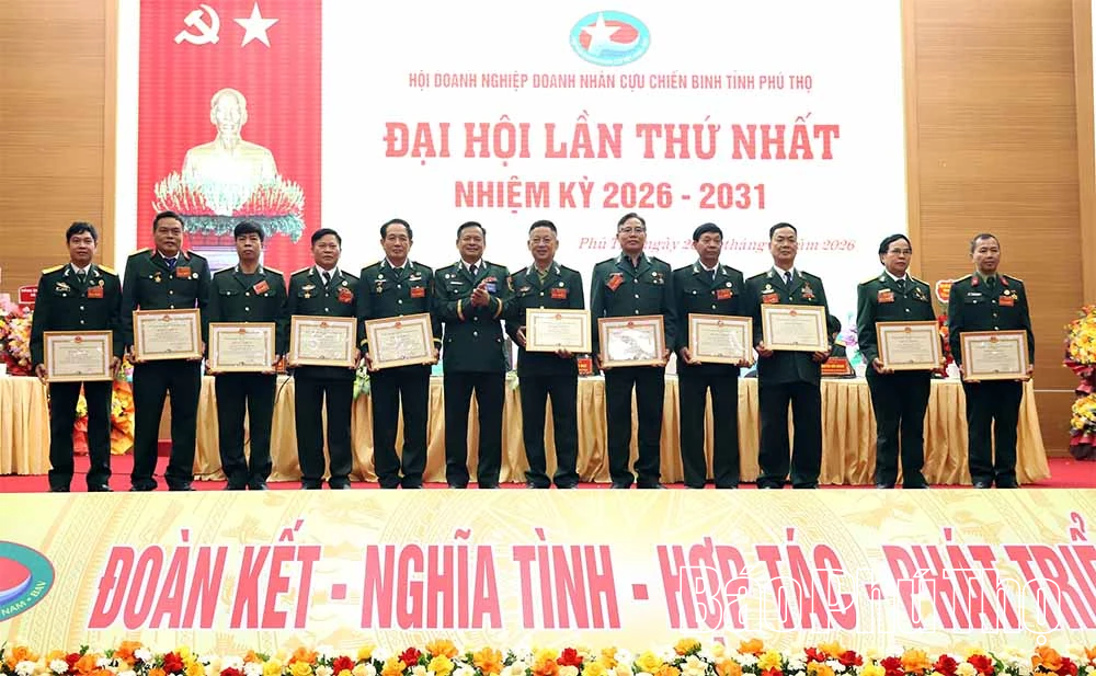 Đại hội Hội Doanh nghiệp doanh nhân Cựu chiến binh tỉnh lần thứ Nhất, nhiệm kỳ 2026-2031