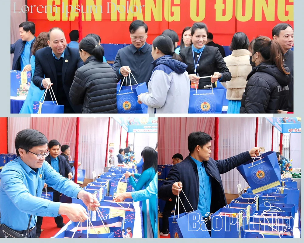 Chợ Tết Công đoàn - Xuân 2026: Chăm lo thiết thực cho đoàn viên, người lao động