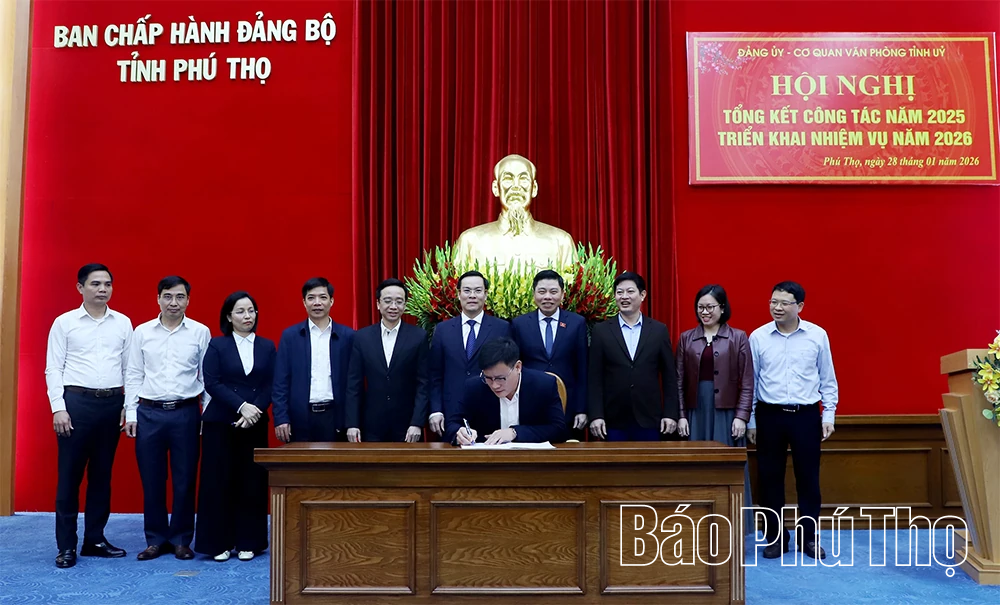 Văn phòng Tỉnh ủy triển khai nhiệm vụ năm 2026